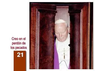 creo en el perd n de los pecados