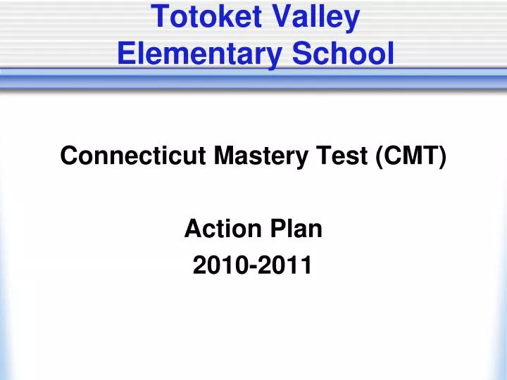 totoket valley elementary school