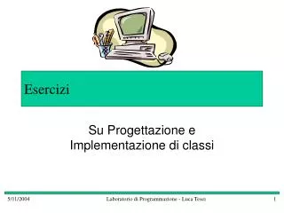 esercizi