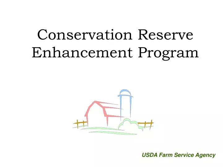 conservation reserve enhancement program