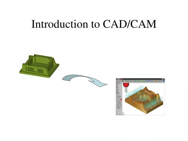 introduction to cad cam