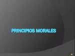Principios morales - slide 1