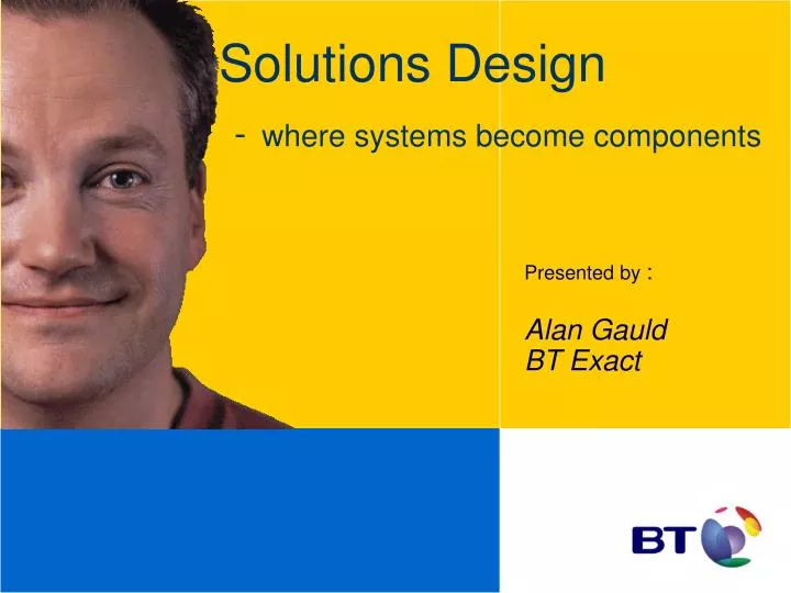 solutions design where systems become components