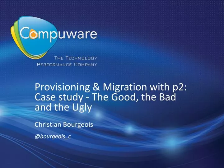 provisioning migration with p2 case study the good the bad and the ugly
