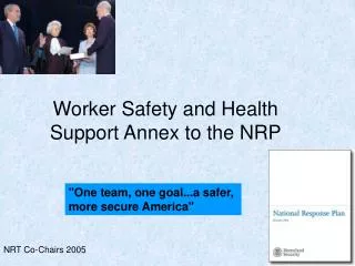 Worker Safety and Health Support Annex to the NRP