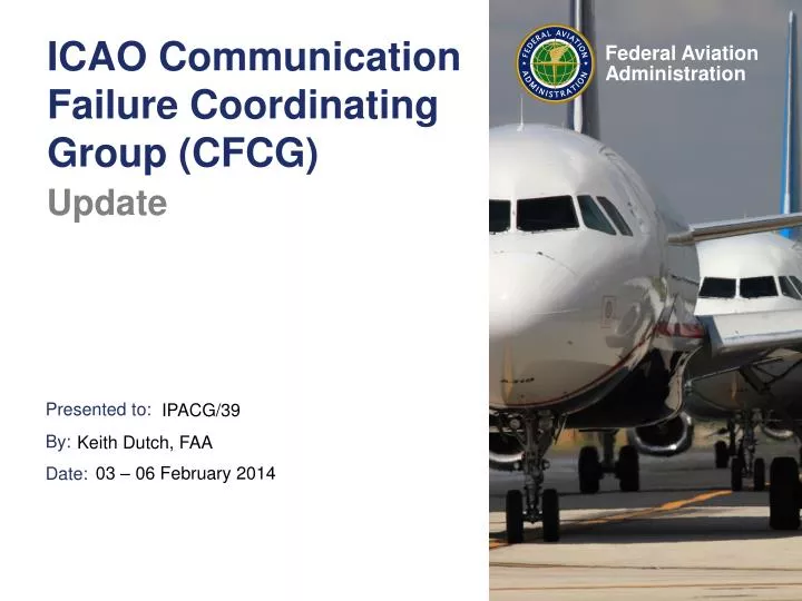 icao communication failure coordinating group cfcg