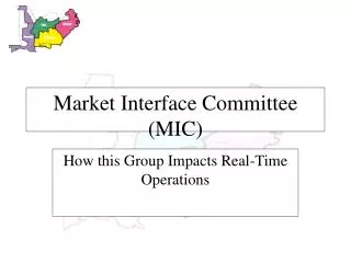 Market Interface Committee (MIC)