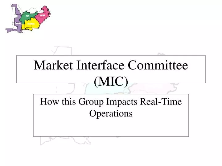 market interface committee mic