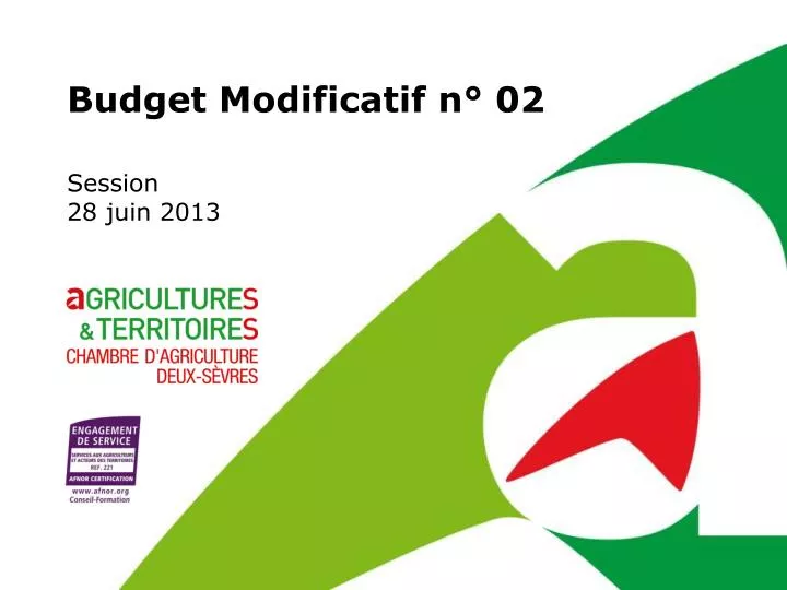 budget modificatif n 02