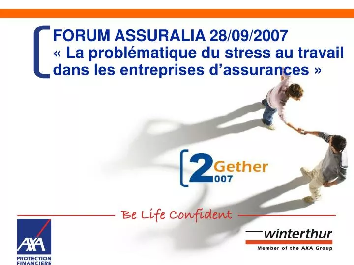 forum assuralia 28 09 2007 la probl matique du stress au travail dans les entreprises d assurances