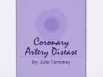 Coronary Artery Disease - slide 1