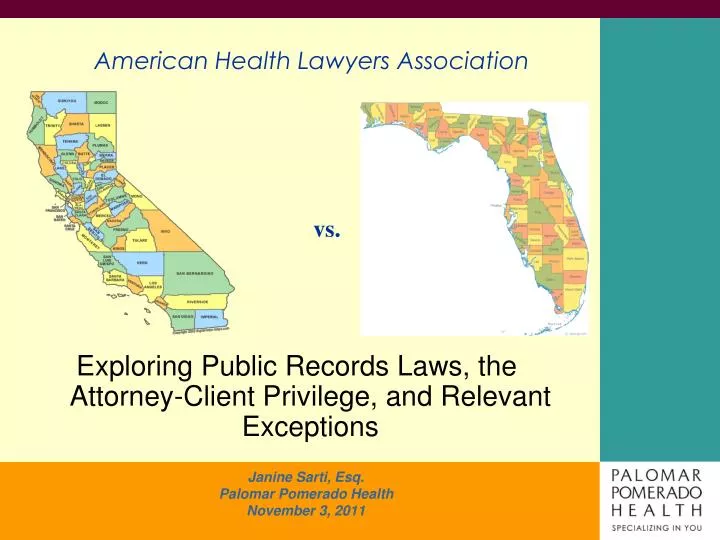 american health lawyers association