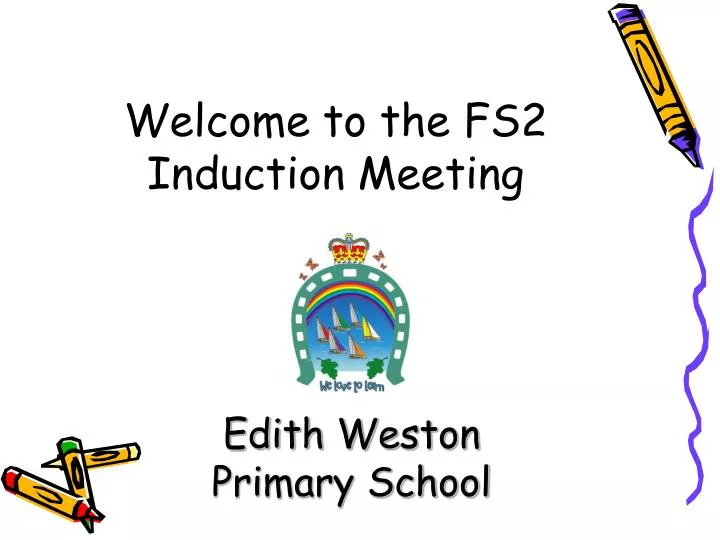 welcome to the fs2 induction meeting