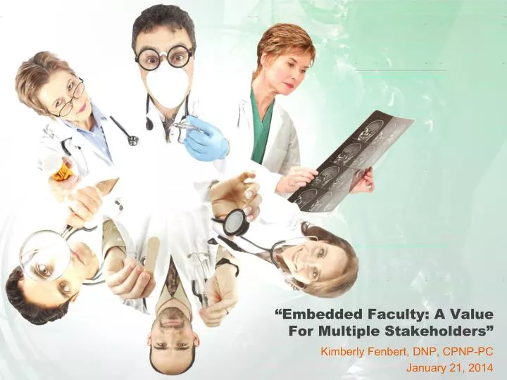 embedded faculty a value for multiple stakeholders