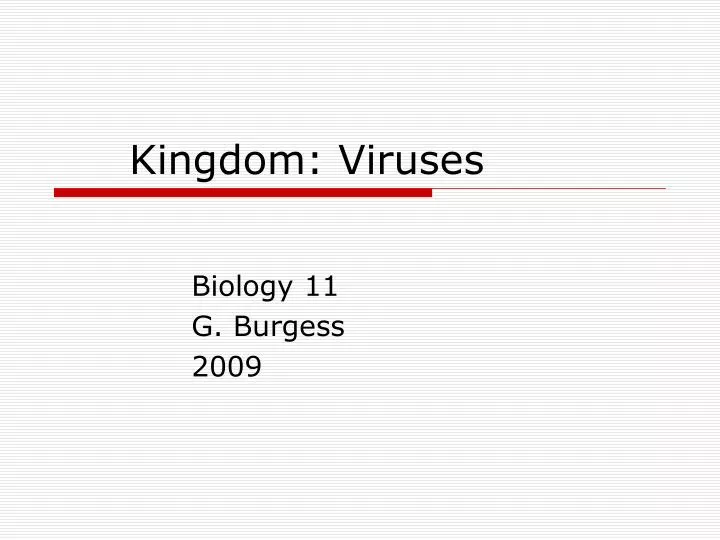 kingdom viruses