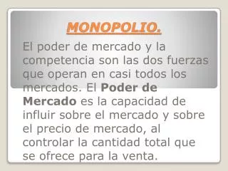 monopolio