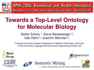 Towards a Top-Level Ontology for Molecular Biology