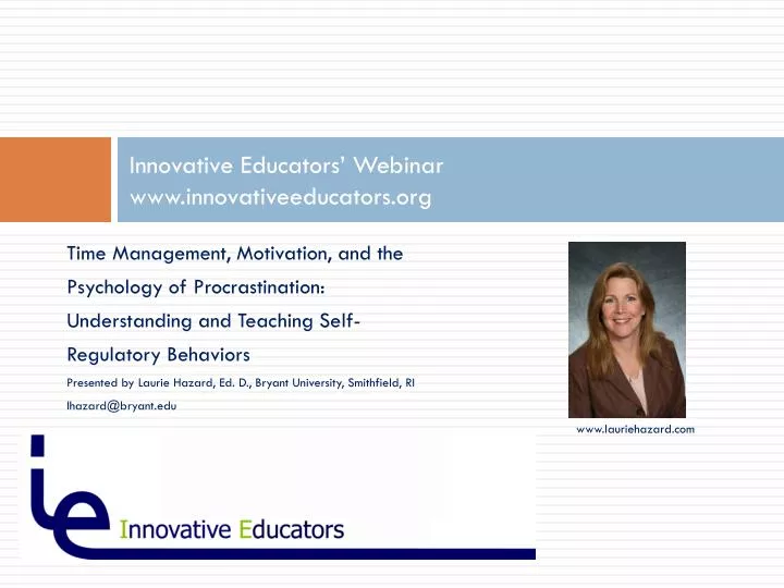innovative educators webinar www innovativeeducators org