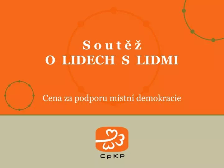 s o u t o lidech s lidmi