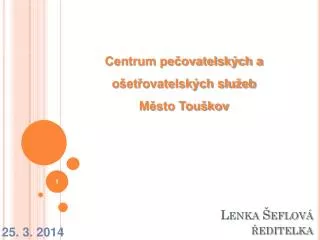 lenka eflov editelka