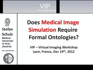 Does Medical Image Simulation Require Formal Ontologies?