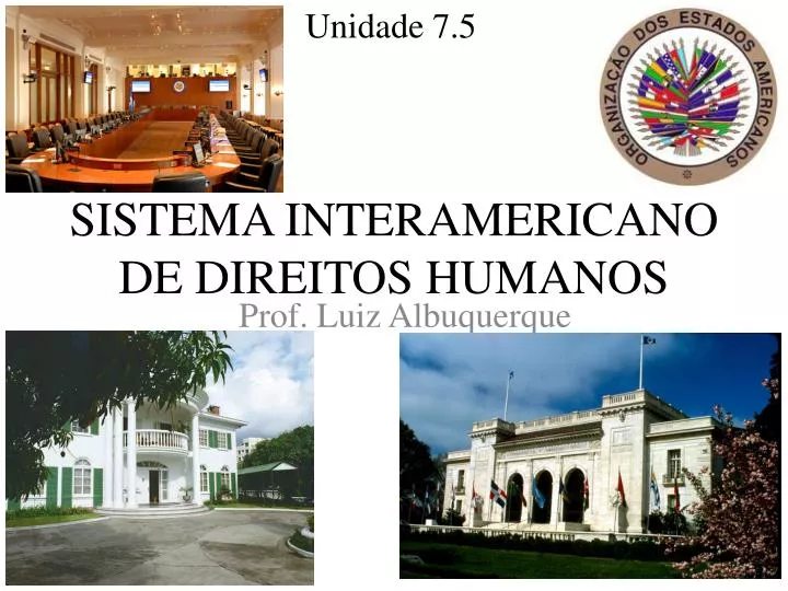 sistema interamericano de direitos humanos