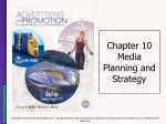 Chapter 10 Media Planning and Strategy