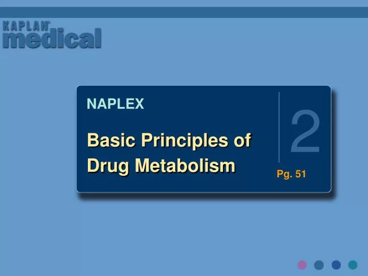 basic principles of drug metabolism