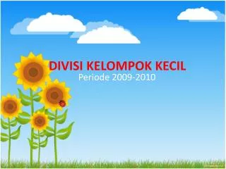 divisi kelompok kecil