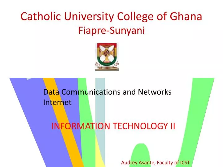 catholic university college of ghana fiapre sunyani