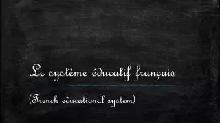 le syst me ducatif fran ais