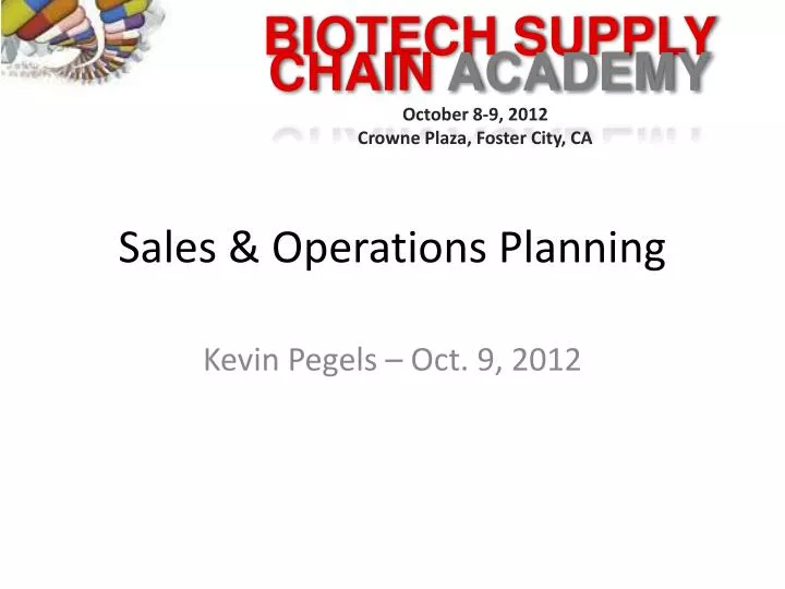sales operations planning