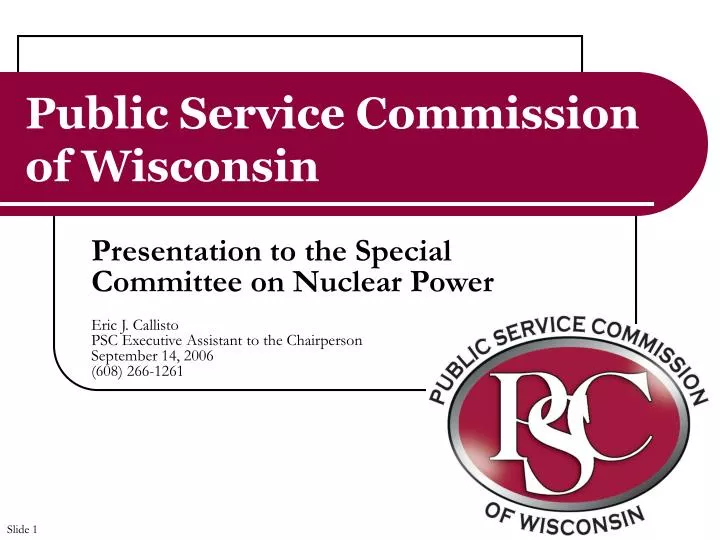public service commission of wisconsin