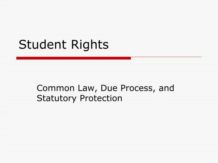 student rights