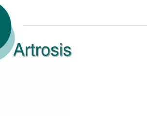 artrosis