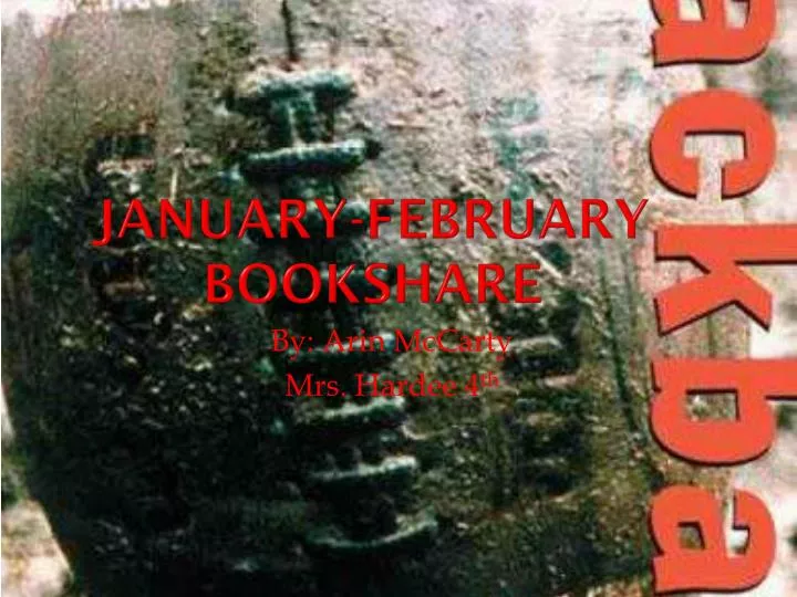 january february bookshare