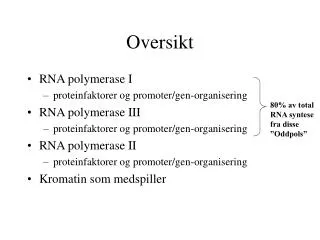 oversikt