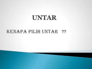 UNTAR