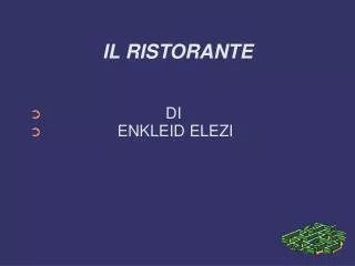 il ristorante