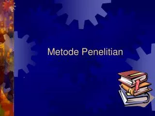 metode penelitian