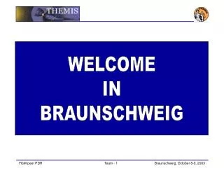WELCOME IN BRAUNSCHWEIG