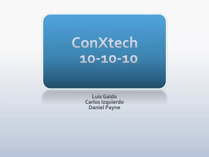 conxtech 10 10 10