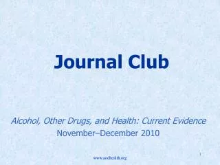 Journal Club