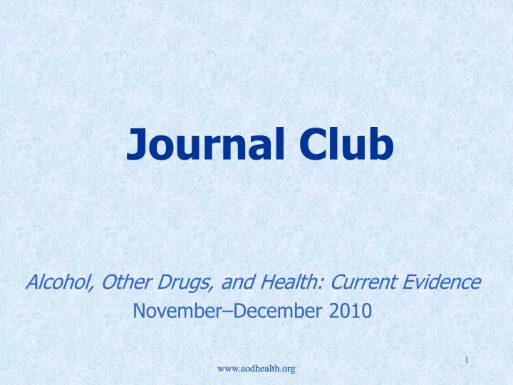 journal club