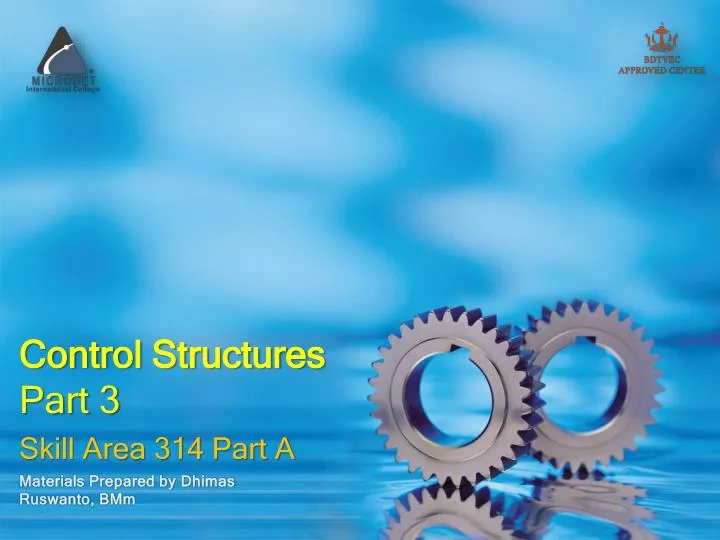 control structures part 3