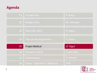 agenda