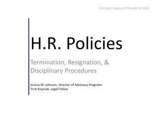 H.R. Policies