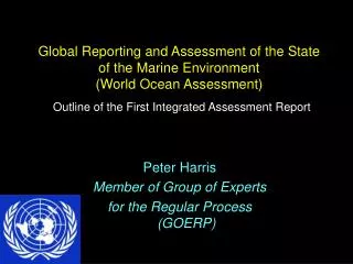 Peter Harris Member of Group of Experts for the Regular Process (GOERP)