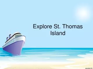 Explore St. Thomas Island