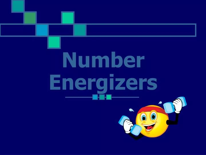 number energizers